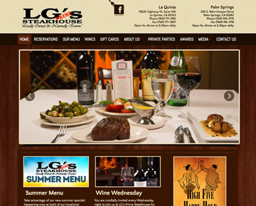 LG’s Prime Steakhouse